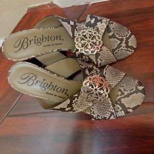 Brighton sandals, excellent condition, just worn few times size 7(M)